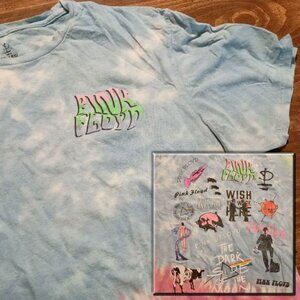 PINK FLOYD TIE DYE T-SHIRT - XL // Music Album cover artwork band tee shirt